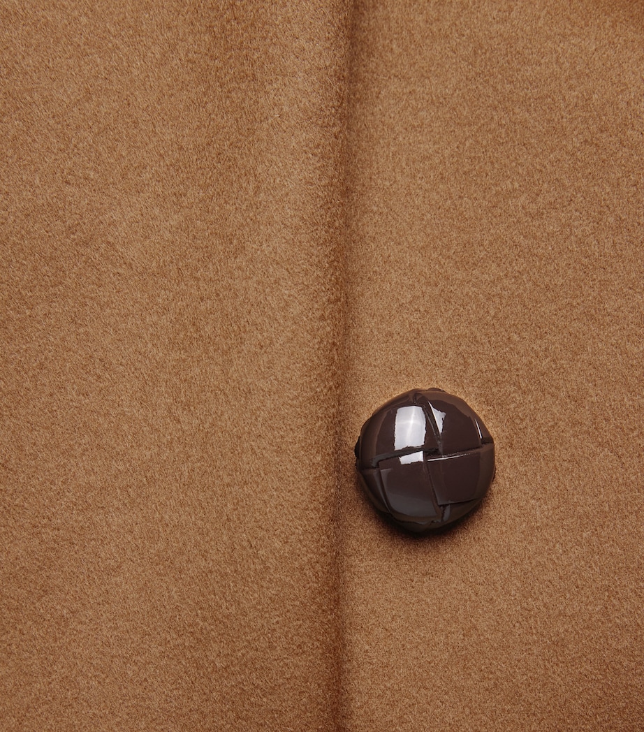 Cashmere Pea Coat CAMEL Image 5