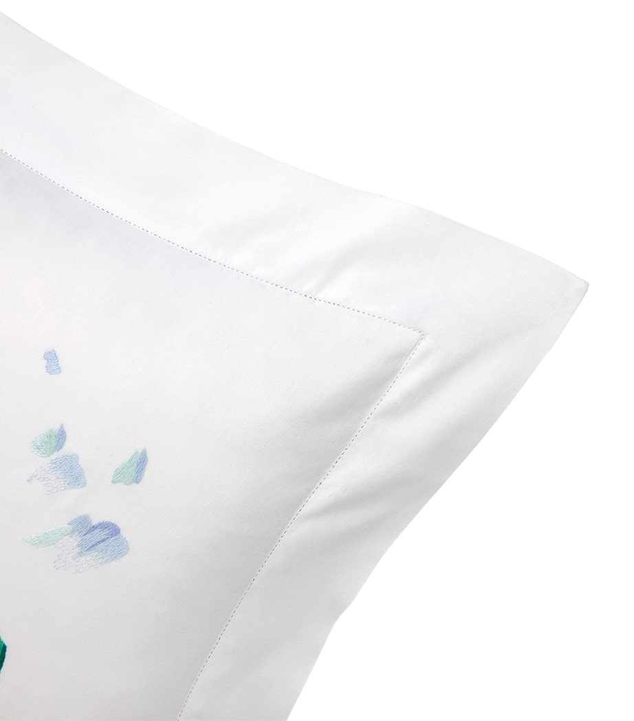Yves Delorme Couture Pima Cotton Abysses Oxford Pillowcase (30cm x 40cm) Image 3