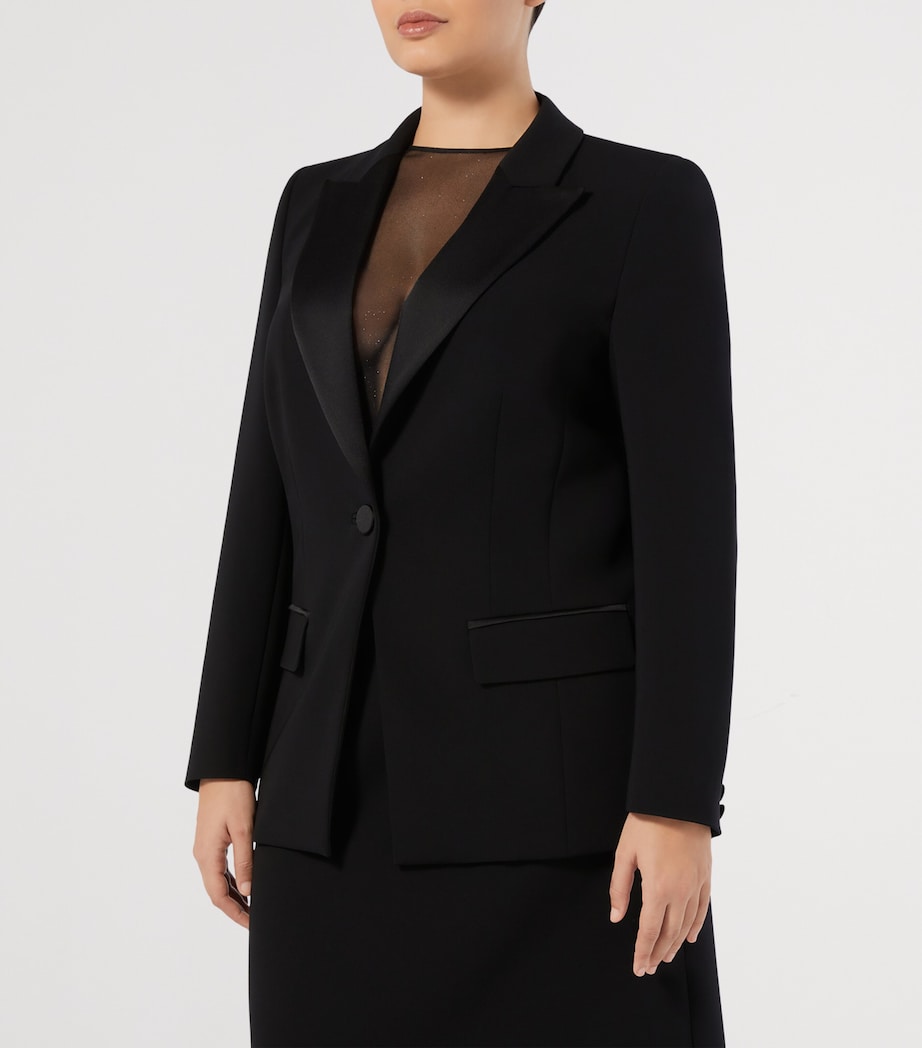 Single-Breasted Edith Blazer BLACK Image 2