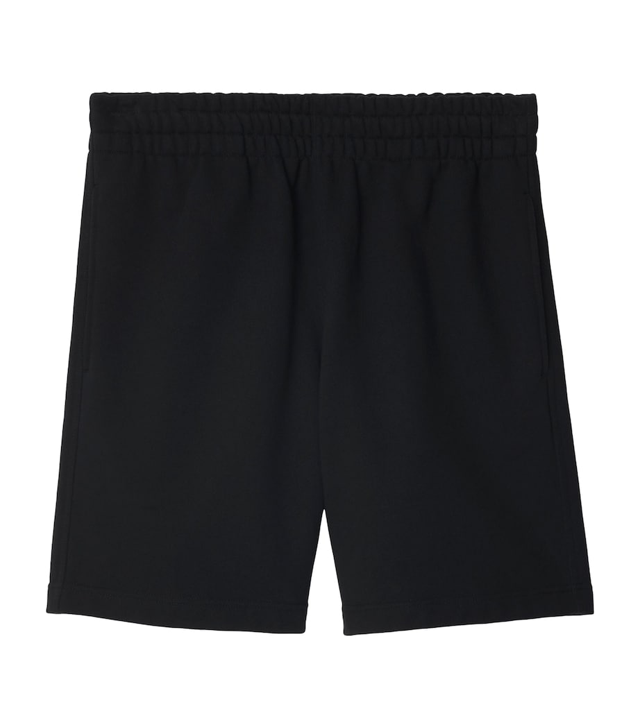 Cotton Check Logo Shorts BLACK Image 1