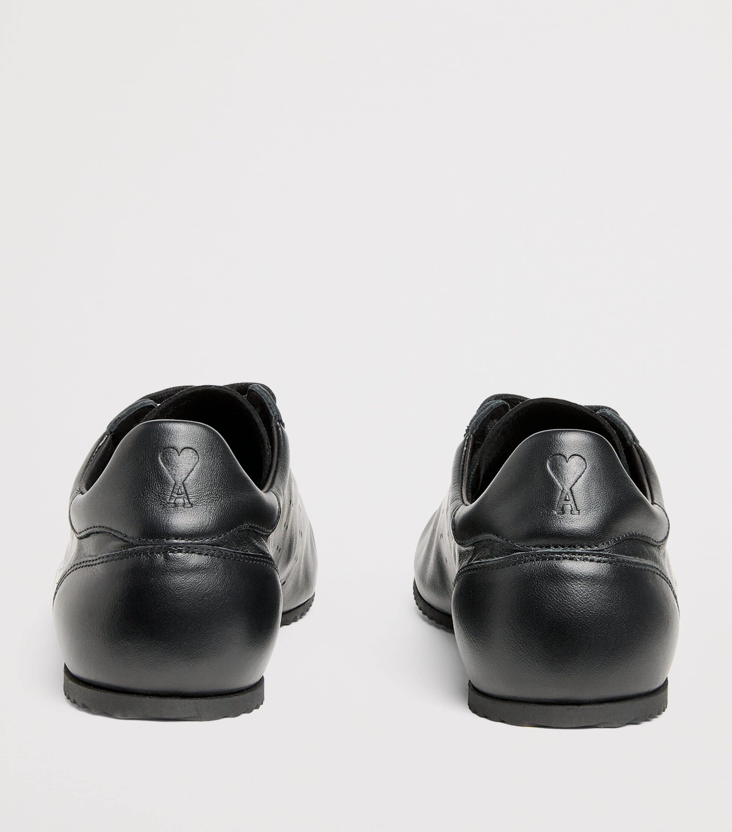 Nappa Leather Step Sneakers 001 - NOIR Image 4