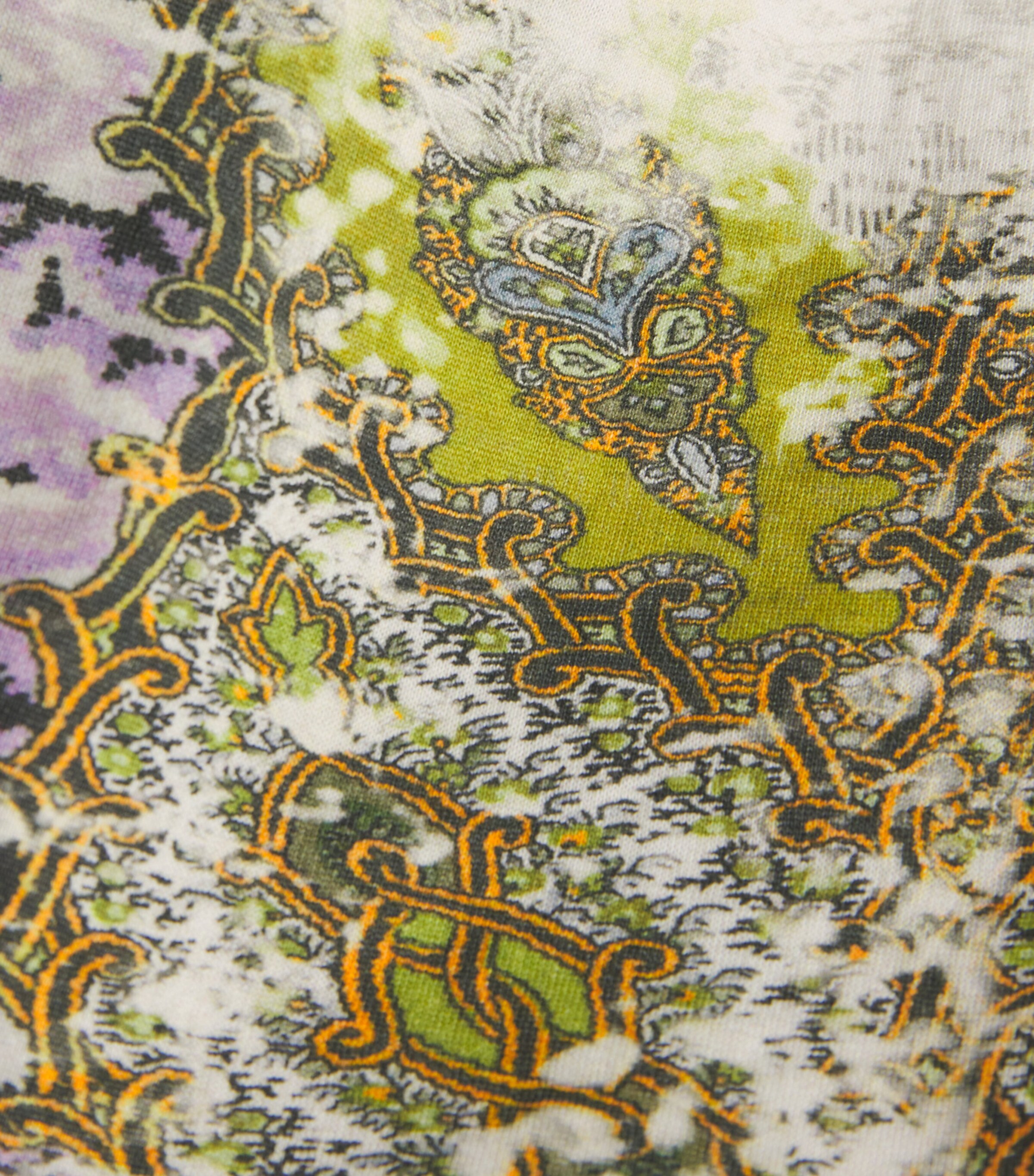 Cotton-Blend Absence Mini Skirt ABSENCE PRINT Image 5