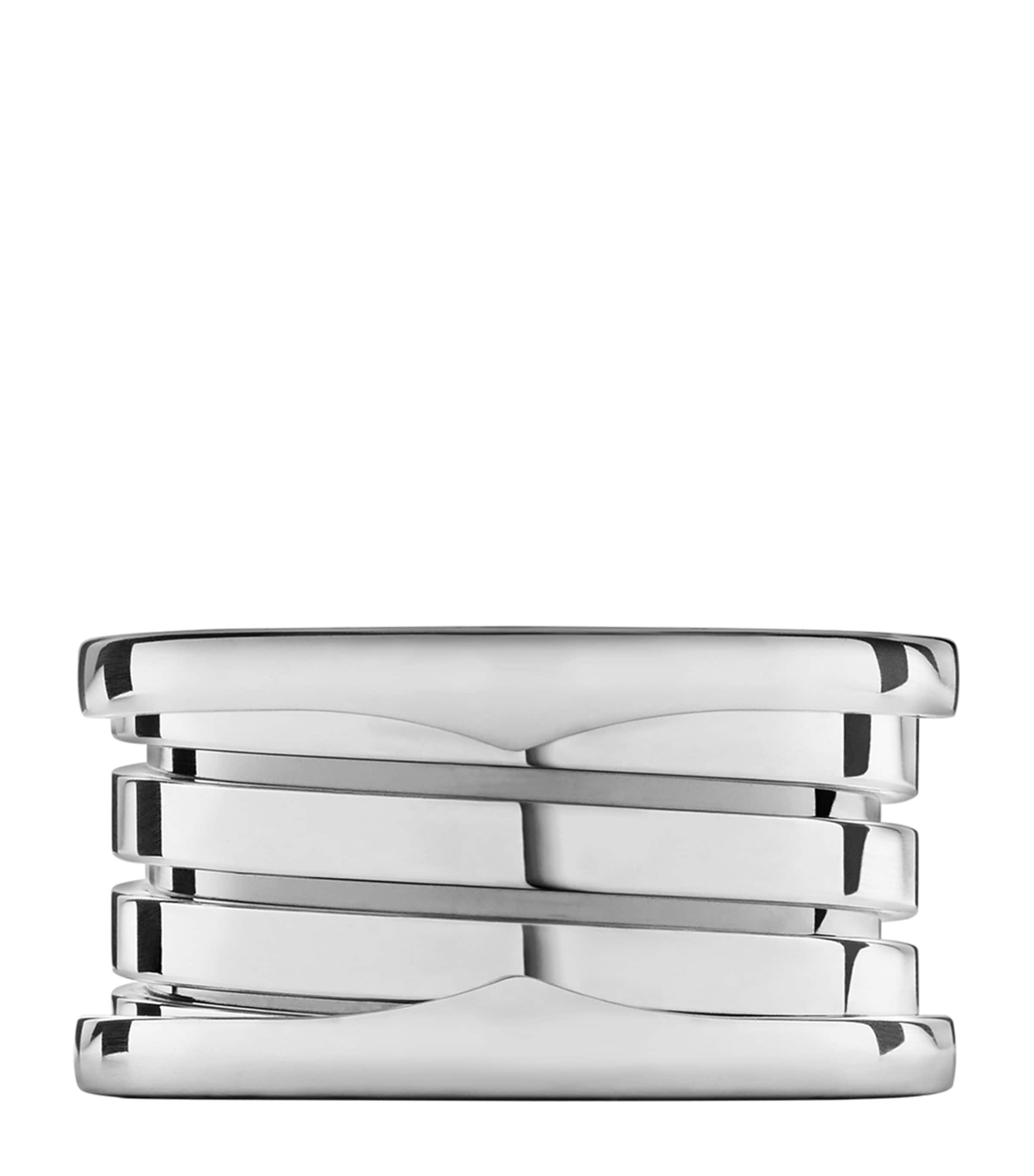 Bvlgari White Gold B.zero1 Four Band Ring | Harrods HK