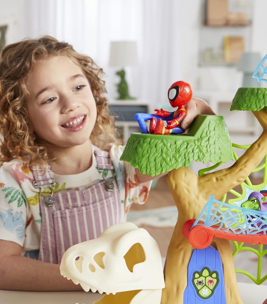 Marvel Marvel Spidey and His Amazing Friends Dino-Webs Treehouse Image 4