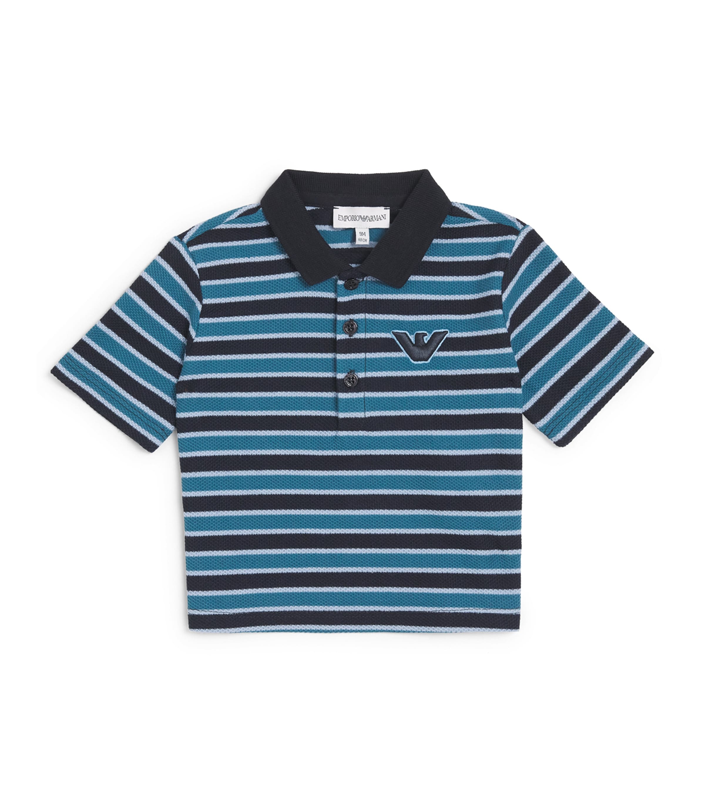 Stripe Logo Polo Shirt (6-36 Months) UB118 / 16-4016 TCX/ Image 1