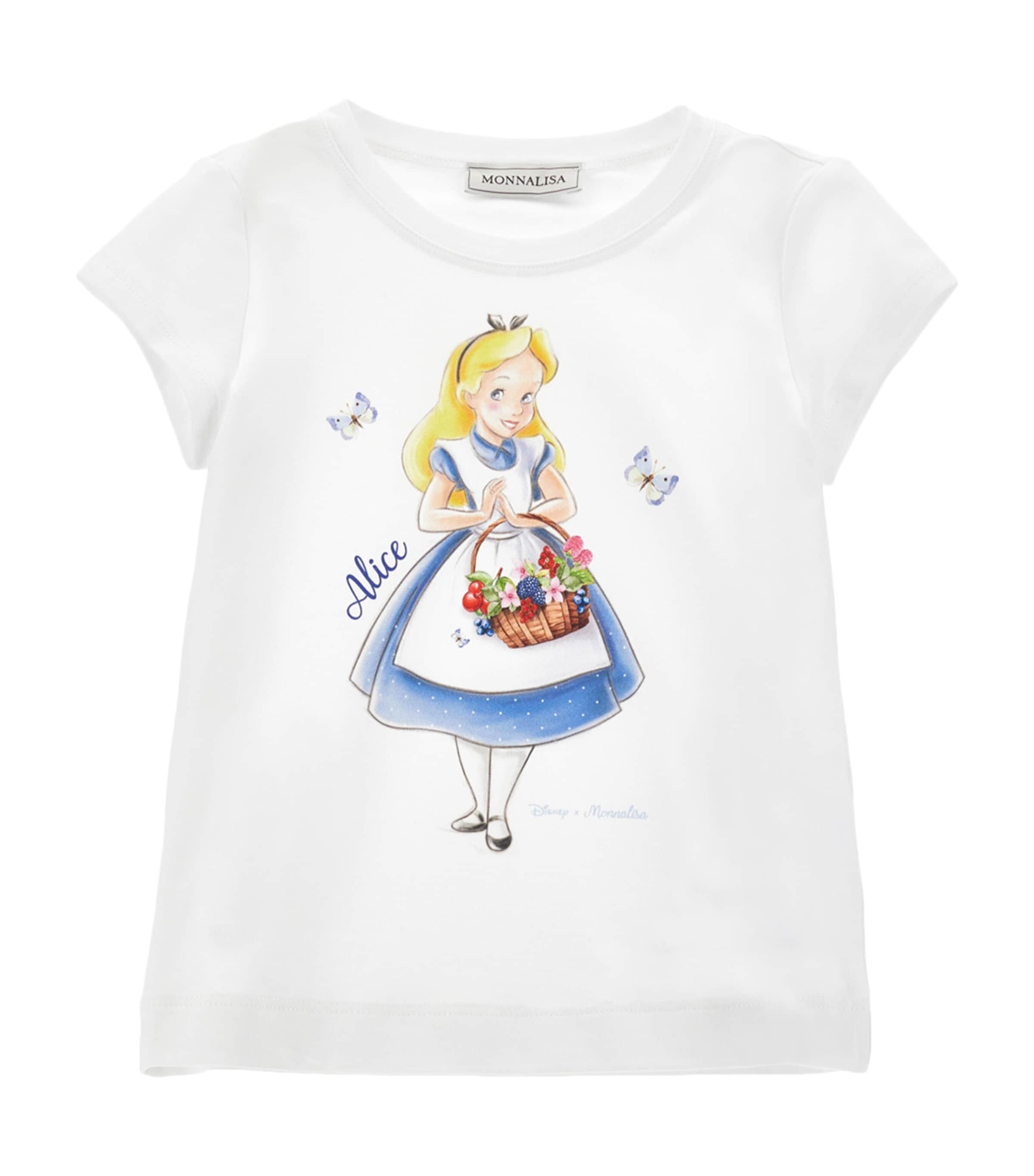 Monnalisa X Disney T-shirt Mit Grafischem Print In White