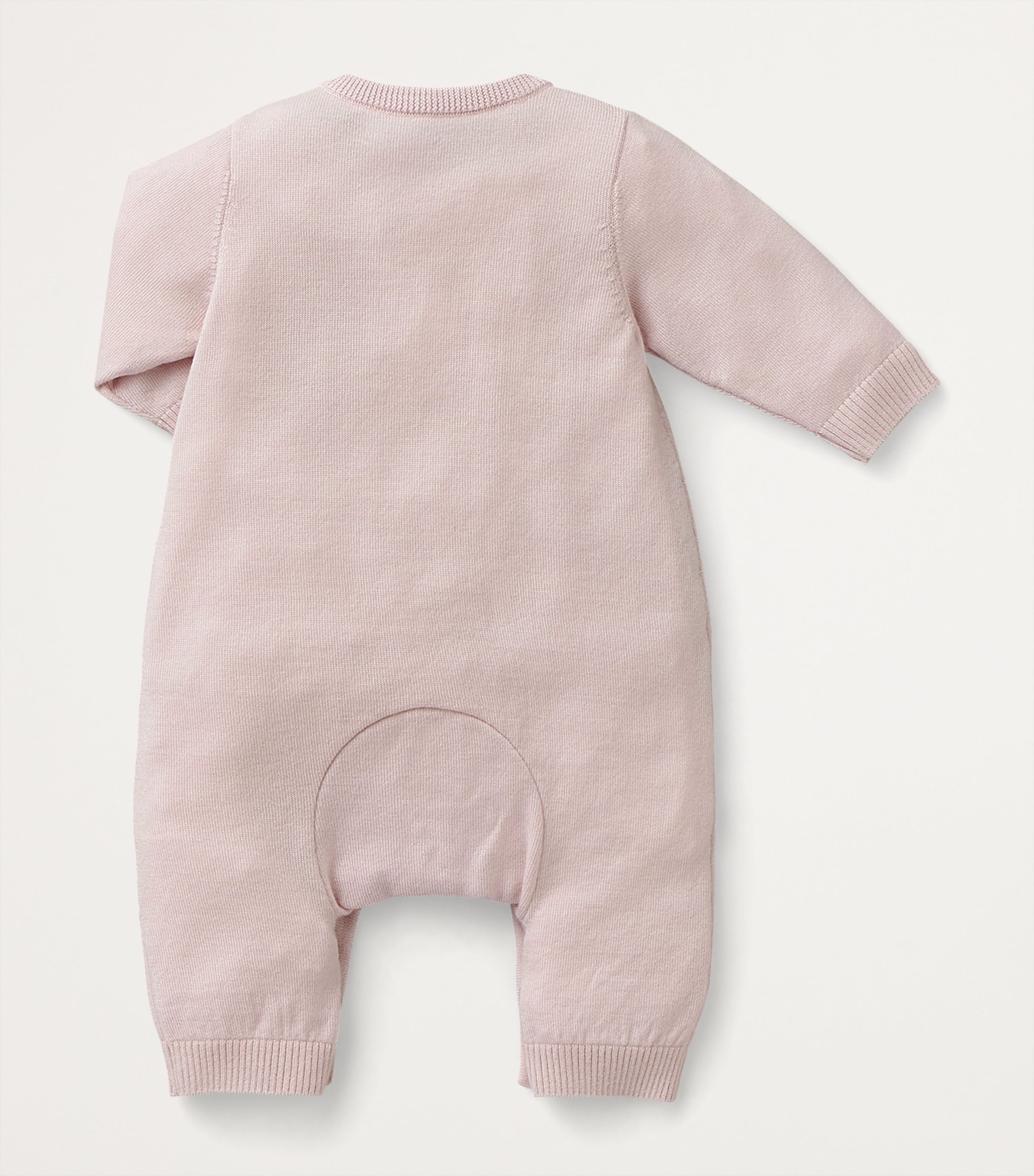 Cashmere Embroidered Playsuit (6-24 Months) 8 Image 3