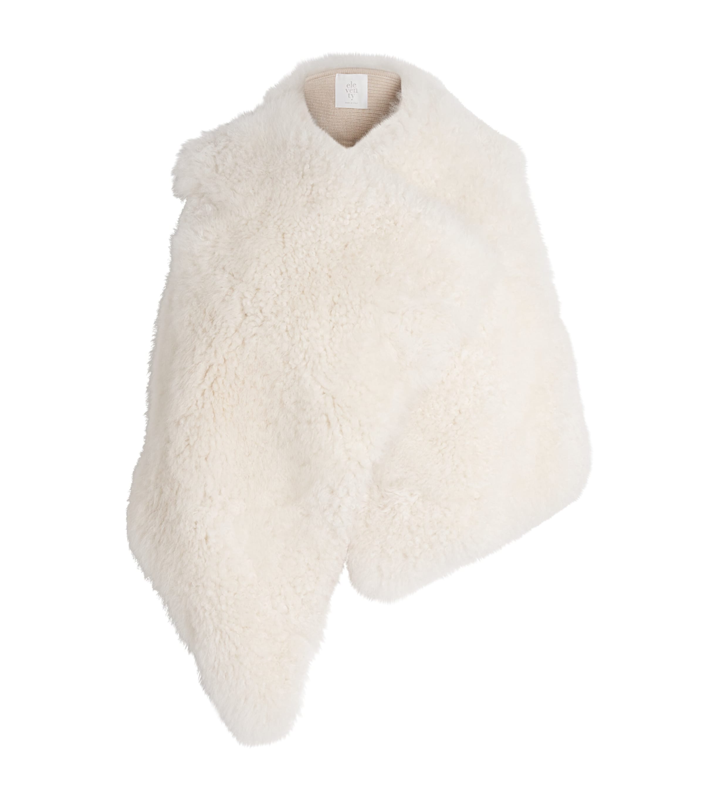 Eleventy Alpaca Wool Gilet In Neutral