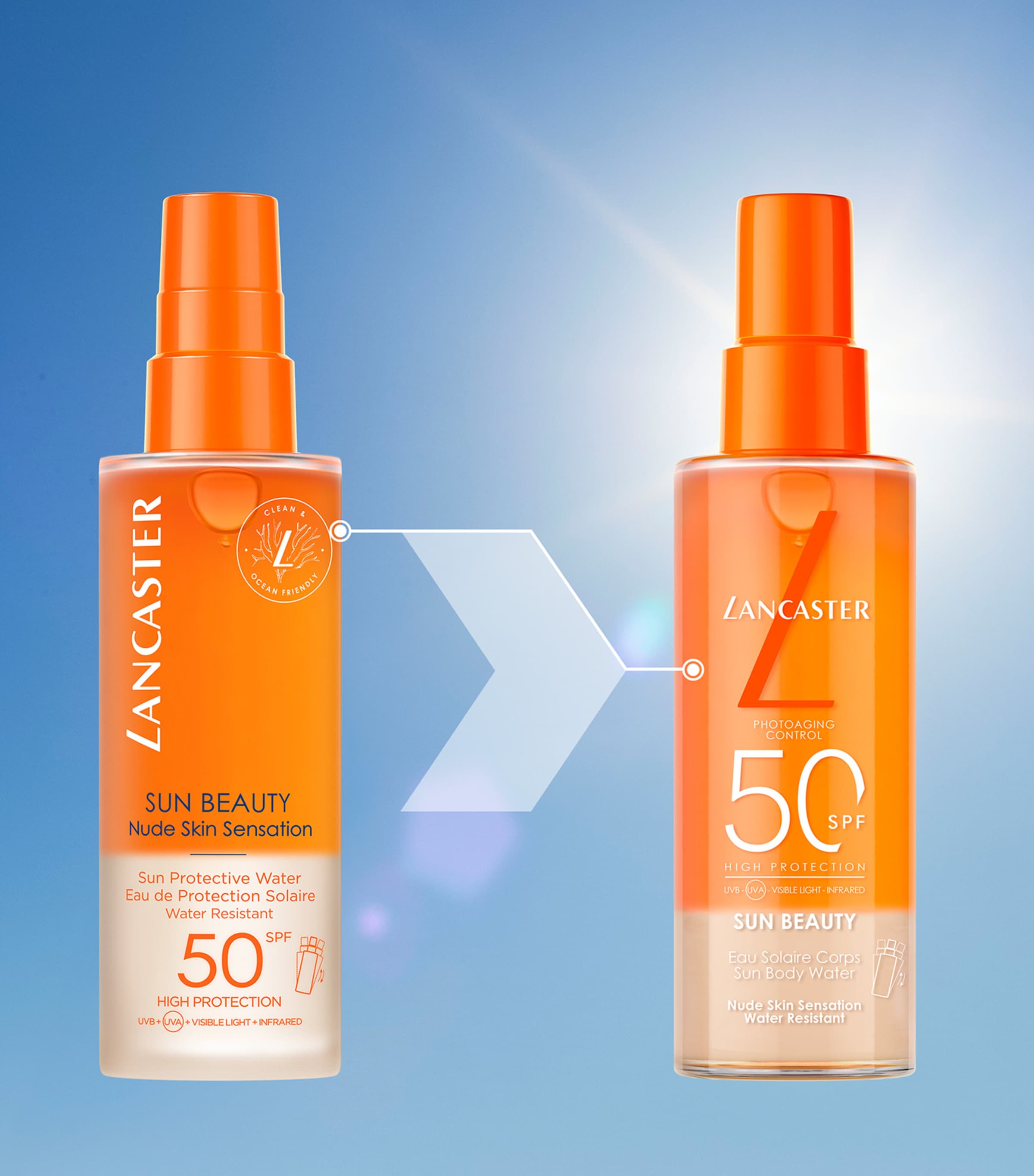 Sun Beauty Sun Body Water SPF 50 (100ml) NO COLOUR Image 4