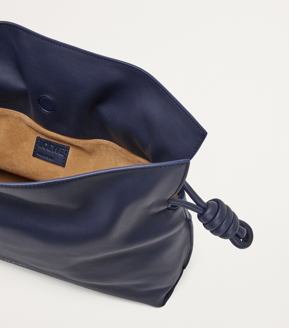 LOEWE Leather Flamenco Purse Abyss Blue Image 5