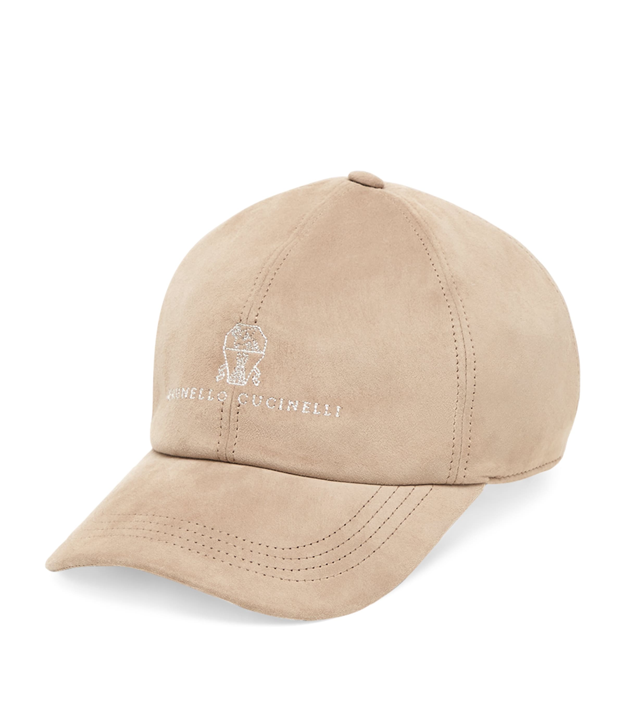 Brunello Cucinelli Baseball Cap In Garment-dyed Twisted Cotton Gabardine With Embroidered Logo In Brown