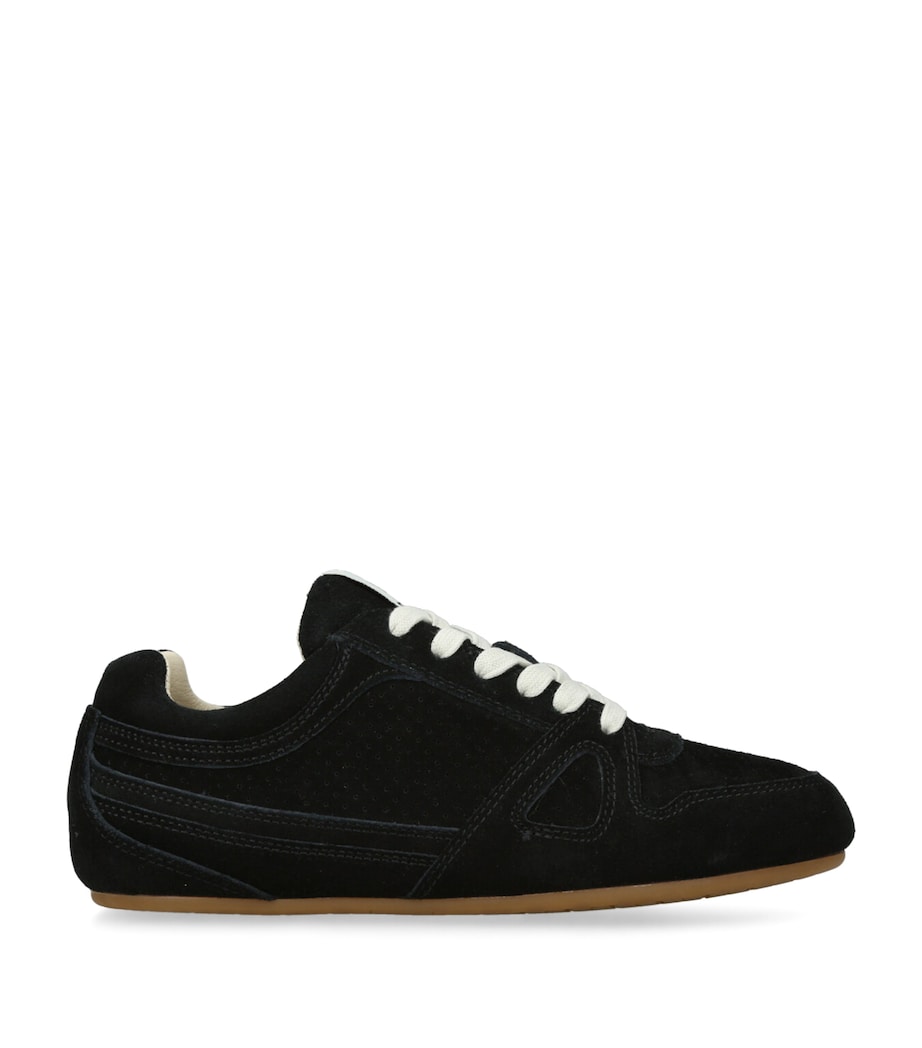 Suede Senny Low Sneakers BLACK Image 1