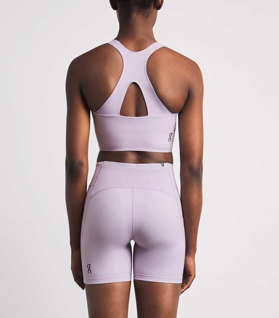 On Womens Performance Crop Top Foxglove Image 5