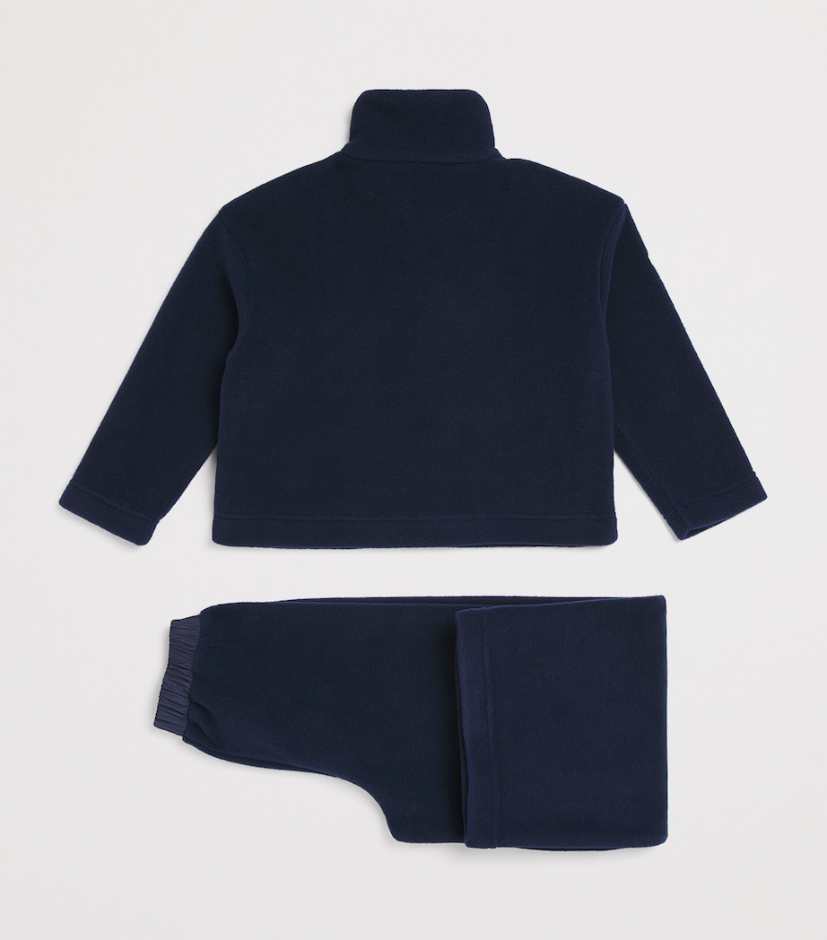 Fleece Sweatshirt and Trousers Set (2-14 Years) 4949DARK BLUE/DK BLU Image 2