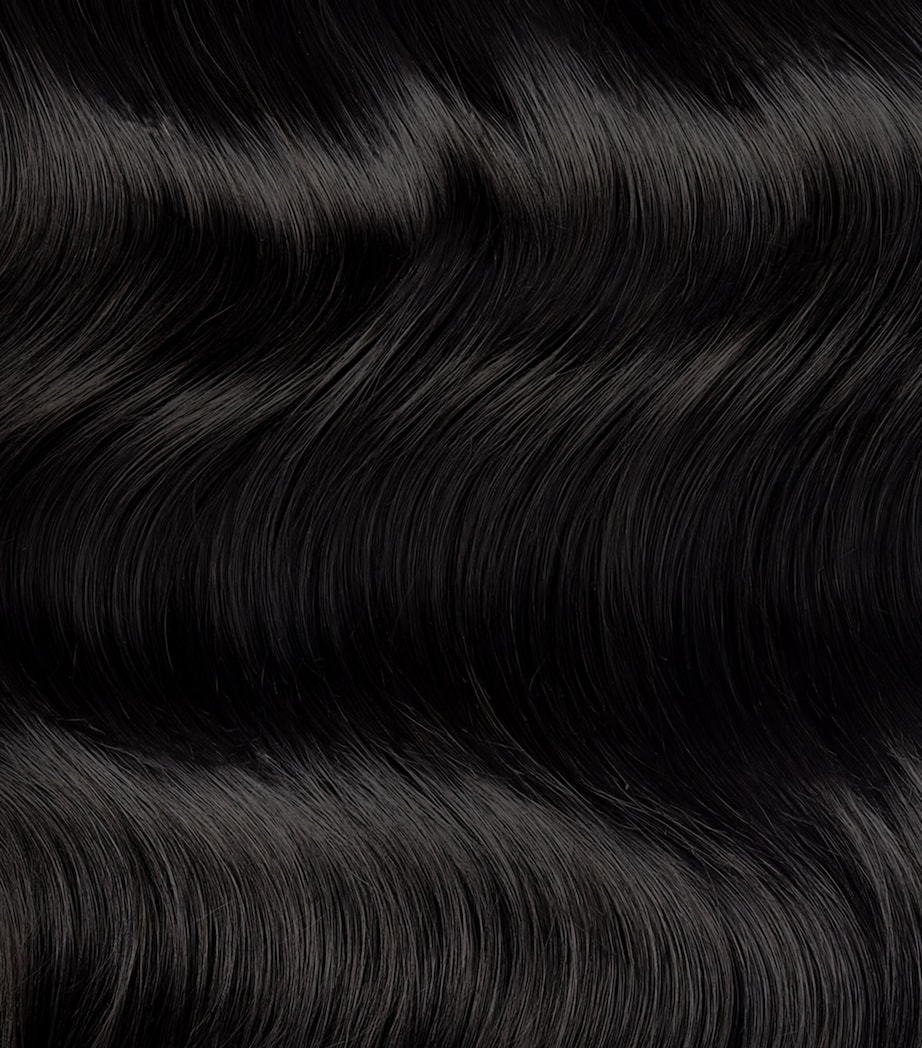 Beauty Works x Huda BARELY THERE Mix & Match Duo Clip-In Hair Extensions (20") MIDNIGHT KOHL Image 2