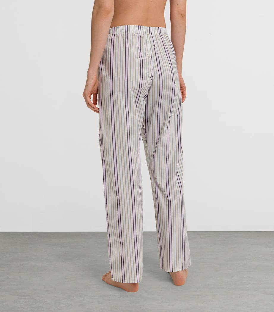 Cotton Stripe Pyjama Trousers BERYL STRIPE Image 4