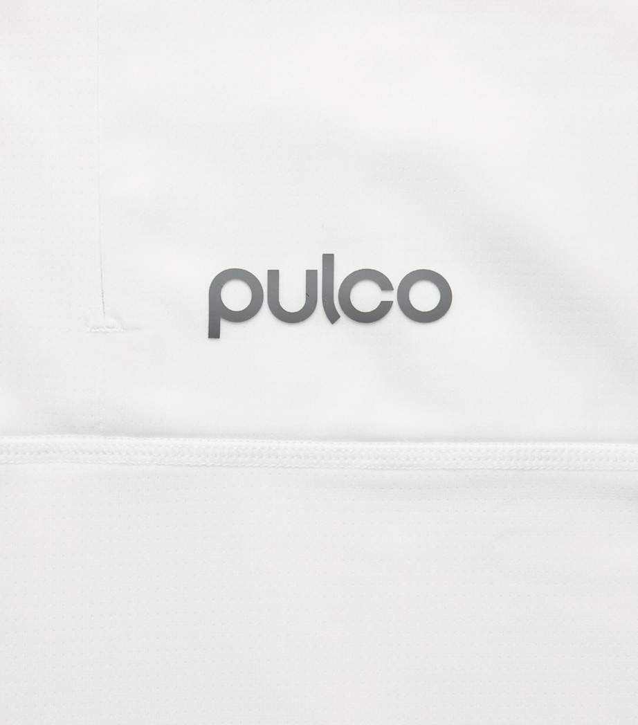 Pulco Studios Mens Full Zip Training Hoodie White Image 6