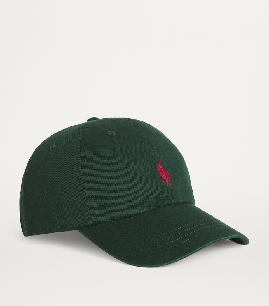 Polo Ralph Lauren Mens Polo Pony Baseball Cap College Green Image 1
