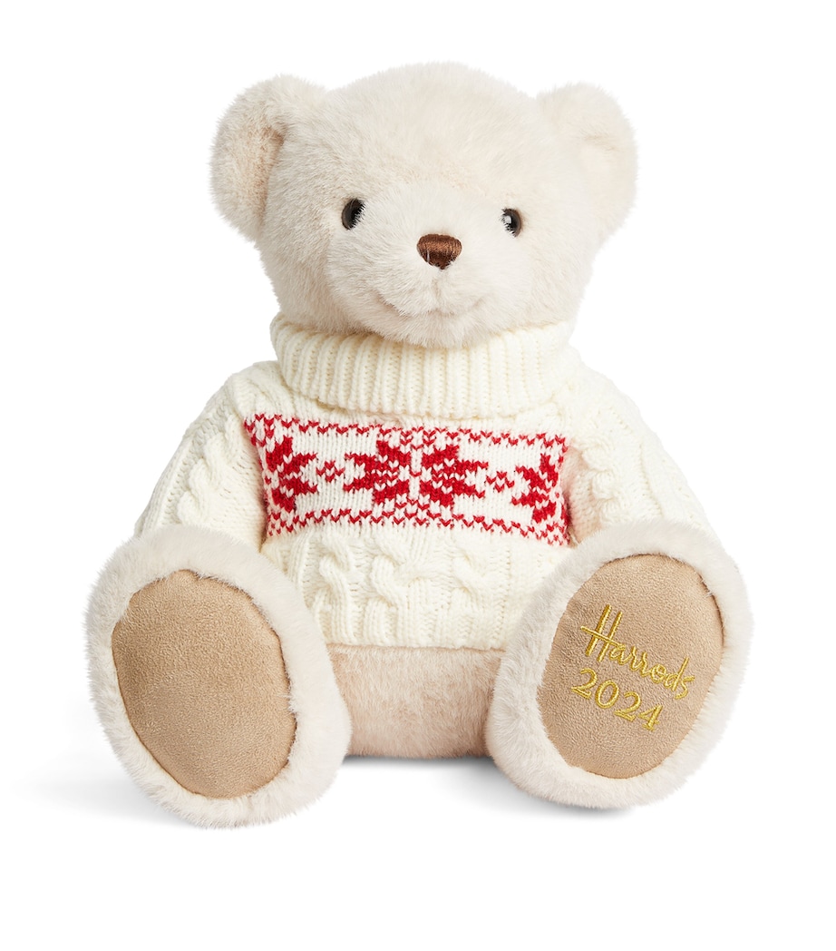 Christmas Bear 2024 Noah (34cm) CREAM Image 1