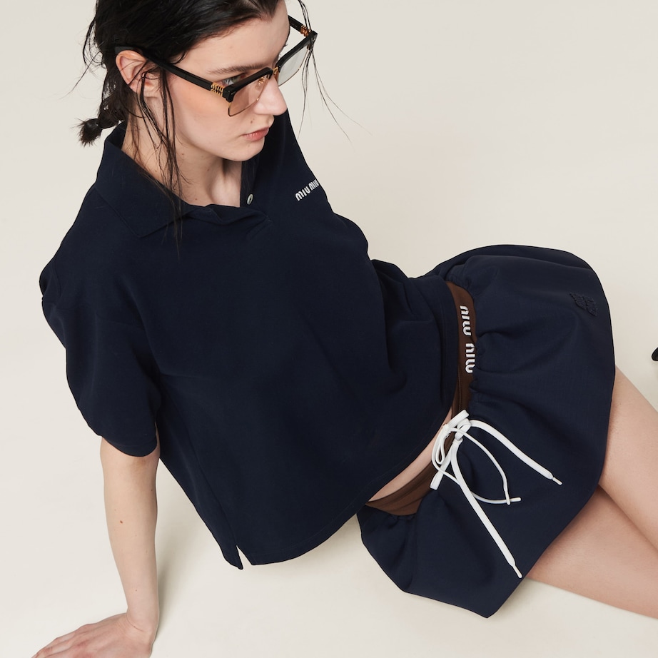 Wool Mini Skirt F0124 Image 3