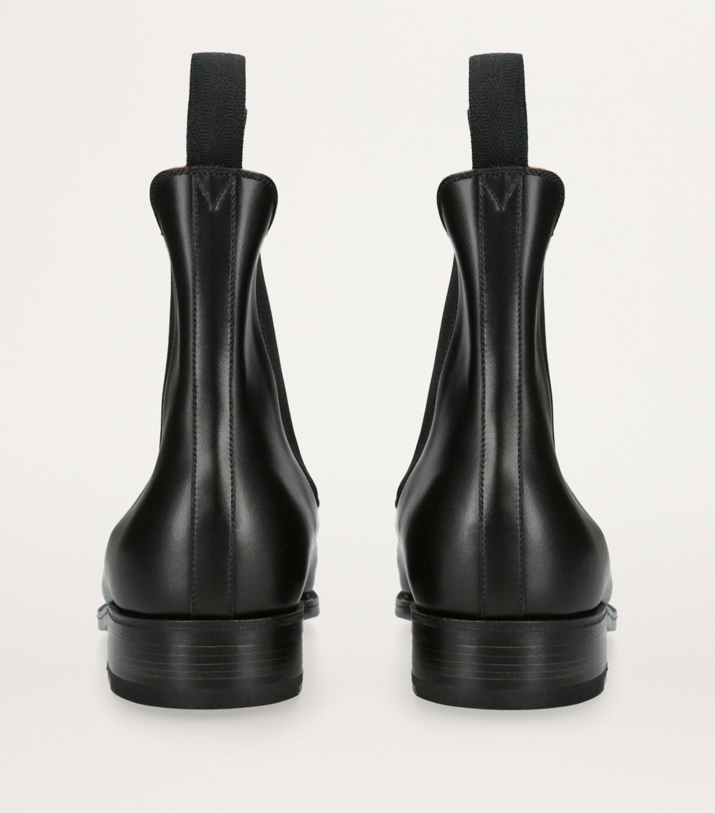 J.M. WESTON Black Leather Chelsea Boots | Harrods QA display picture 3