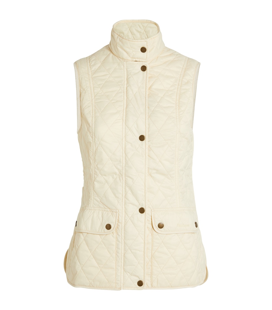 Quilted Otterburn Gilet SUMMER PEARL Image 1