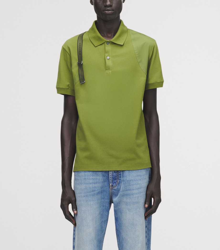 Cotton Harness Polo Shirt 3450 Image 5