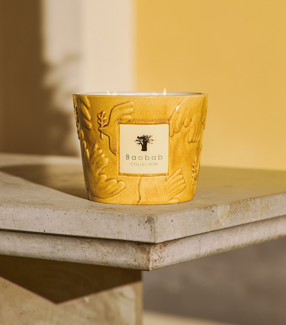 Baobab Collection Dove Scented Candle (190g) Yellow Image 3
