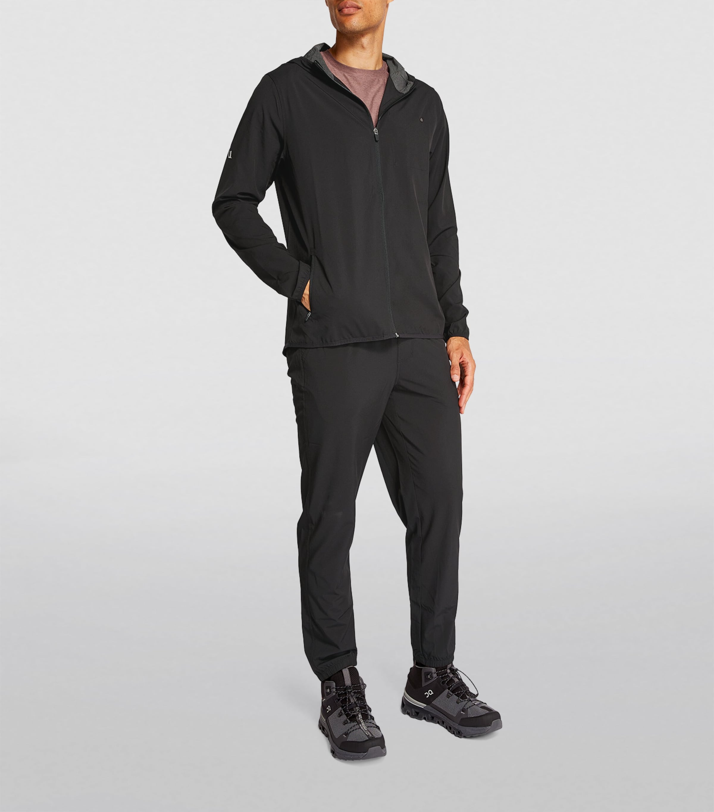 Outdoor Trainer Shell Jacket BLK/BLACK Image 4