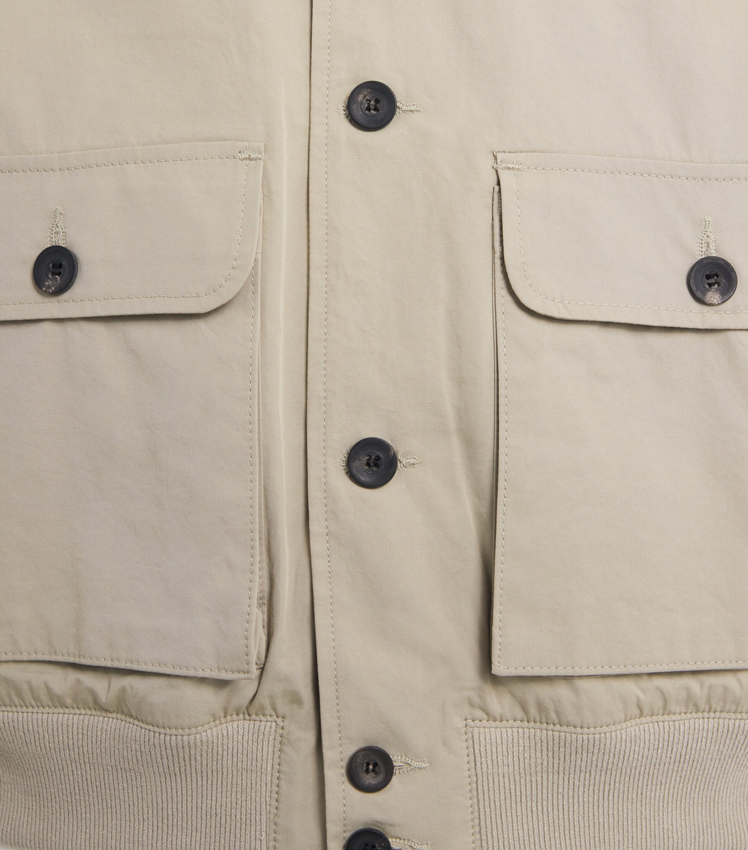 Citizens of Humanity Mens Cotton Utility Jacket Wheat Image 6