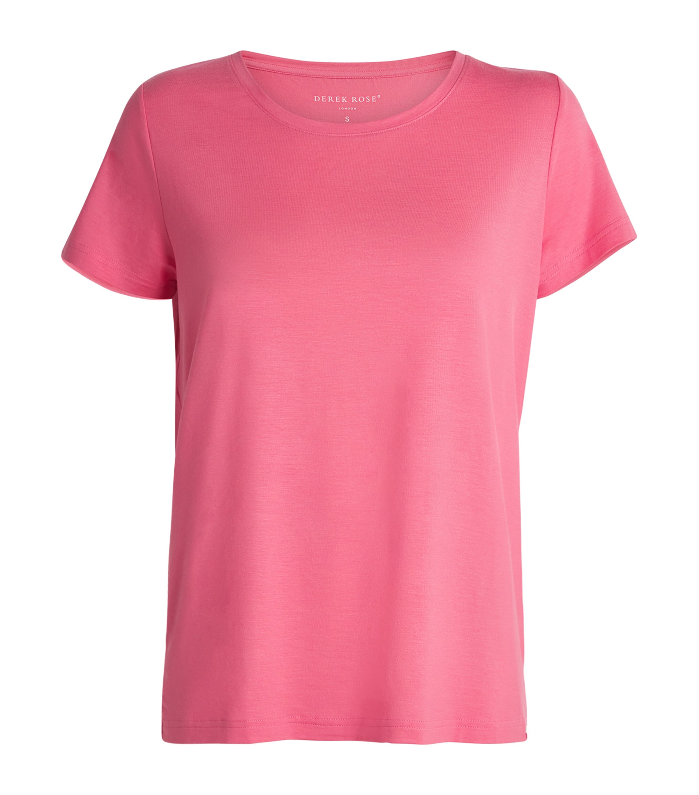 Derek Rose Modal Micro Top In Pink