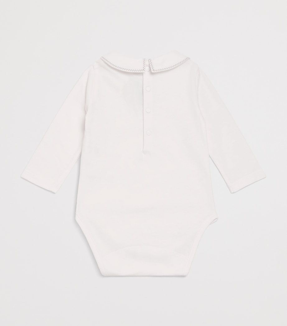 Tartine et Chocolat Embroidered All-In-One (1-36 Months) Blanc Image 2
