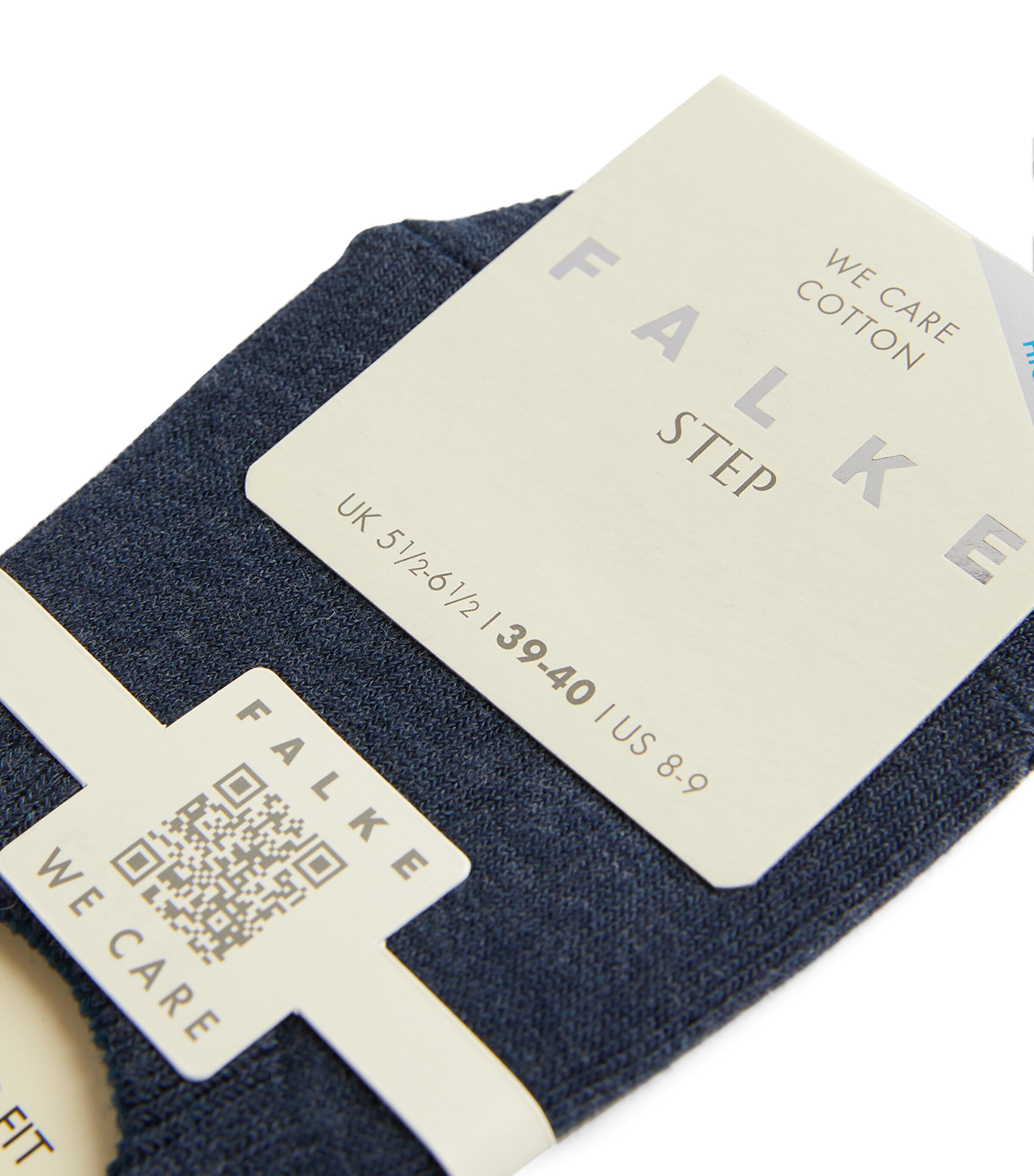 High-Step Sneaker Socks NAVY MEL. Image 2