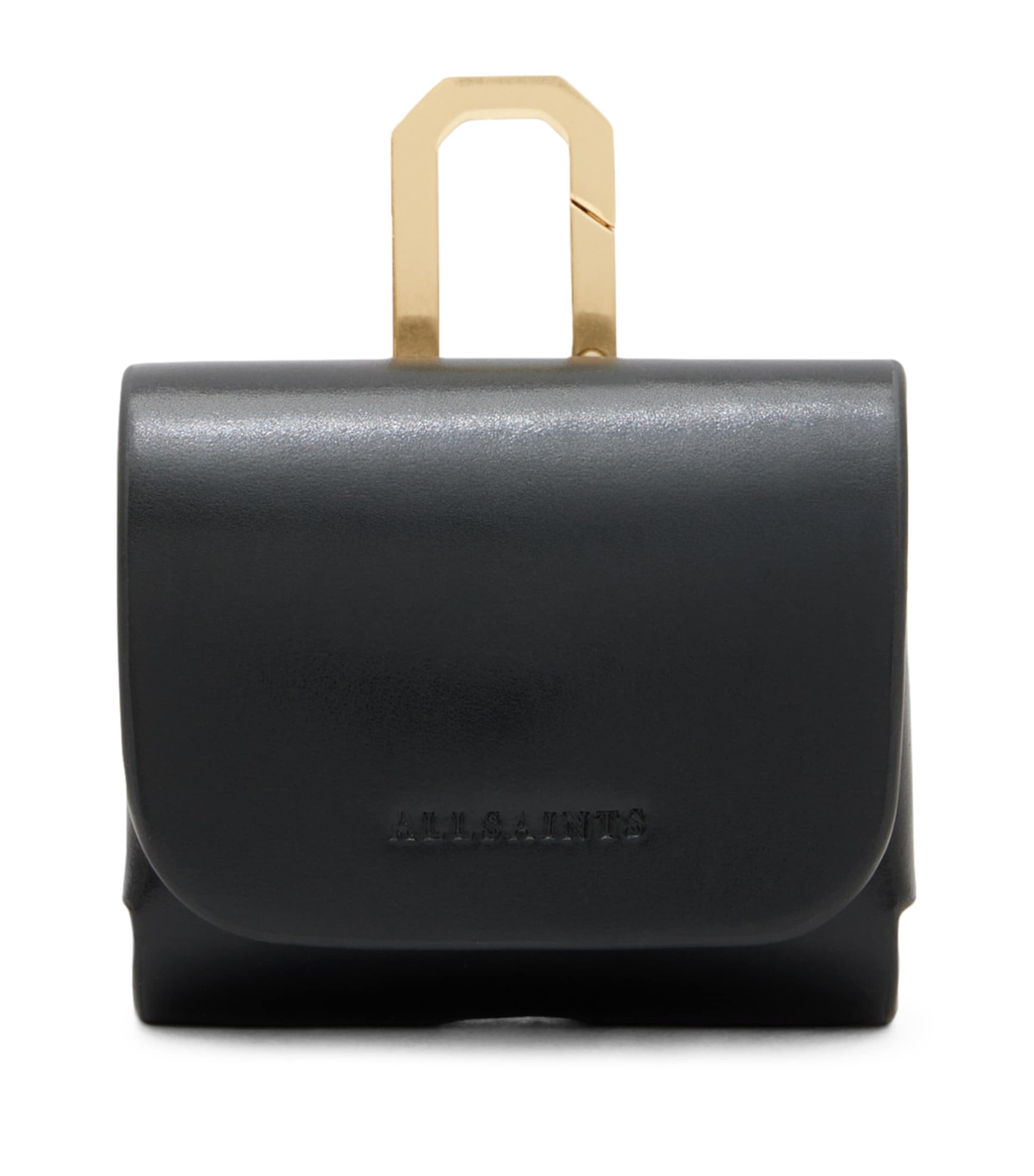 Calfskin AirPods Case BLACK Image 1