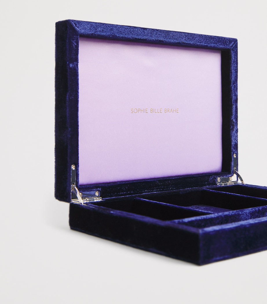 Silk Velvet Tresor Jewellery Box NO COLOUR Image 3