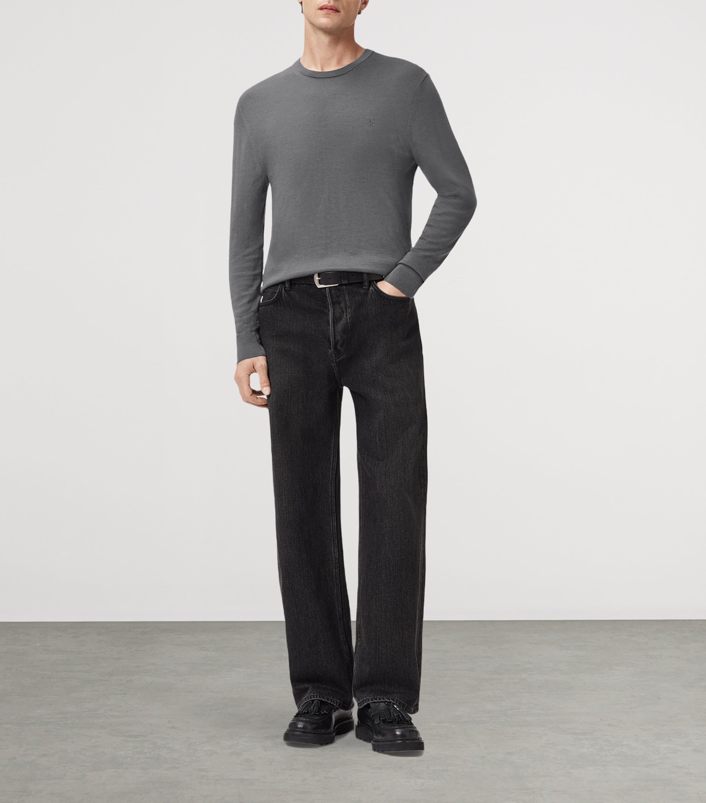 Merino Mode Sweater ASHER GREY Image 2