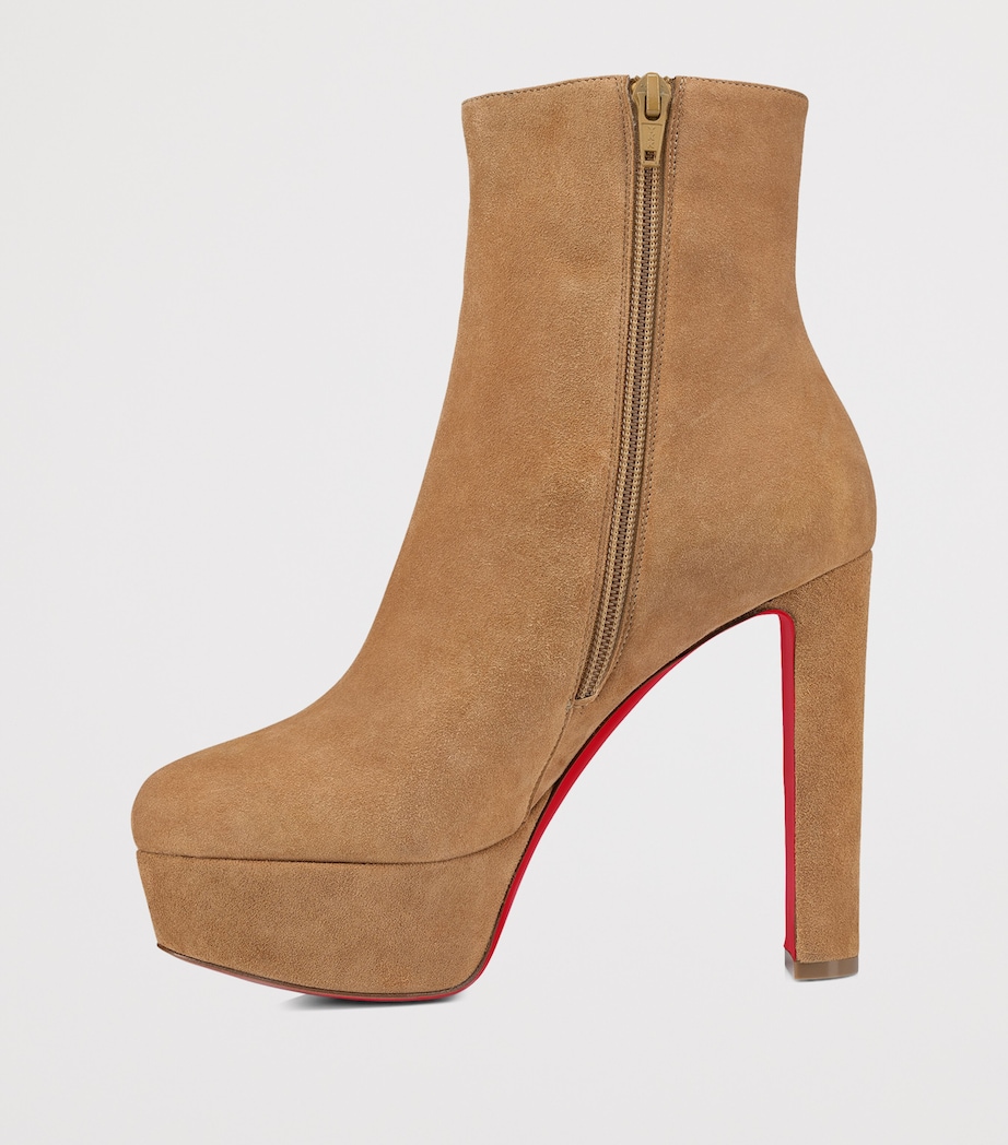 Loo Booty Suede Platform Boots 130 F486 Image 3