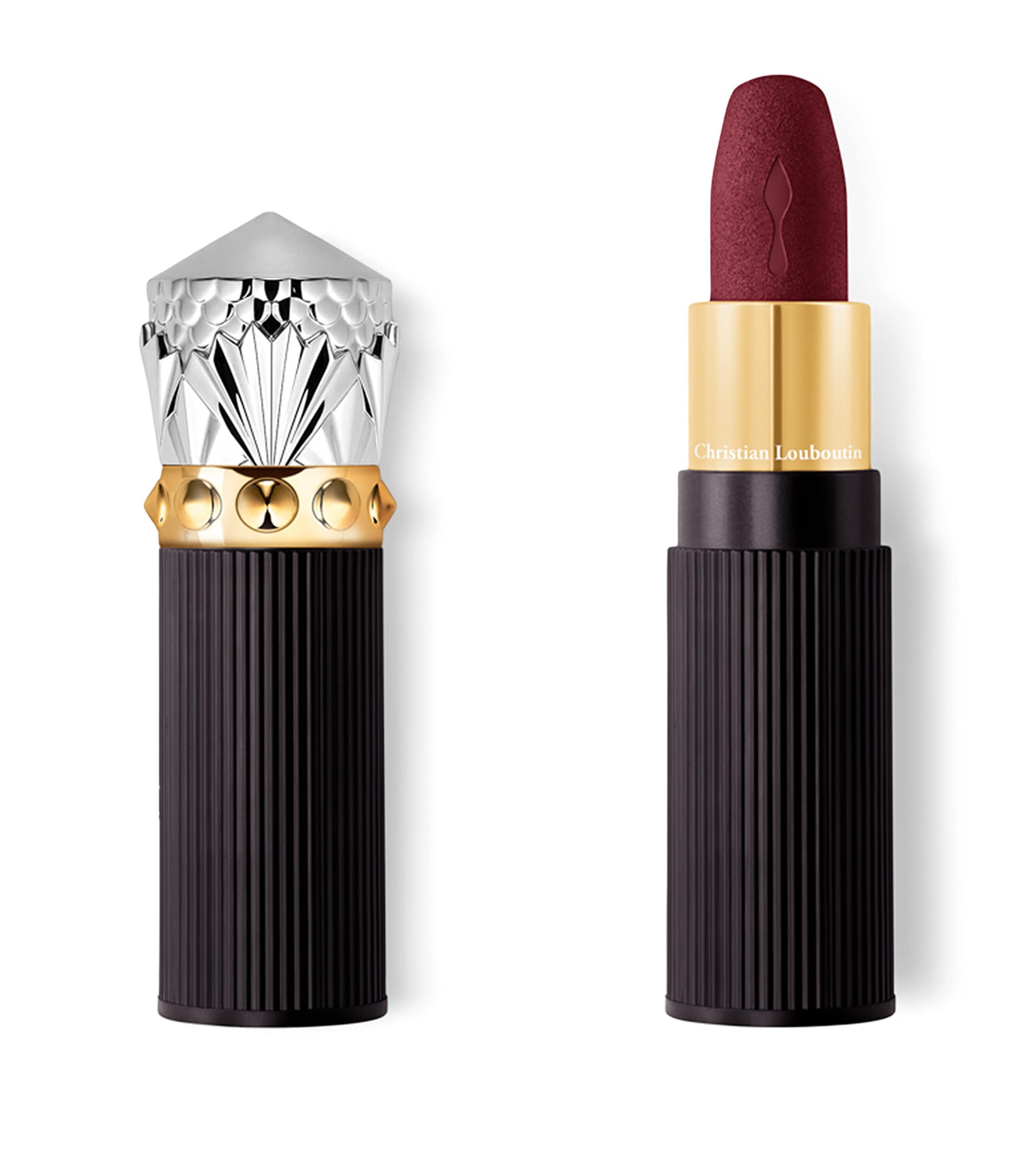 Shop Christian Louboutin Rouge Louboutin Velvet Matte On-the-go Lipstick