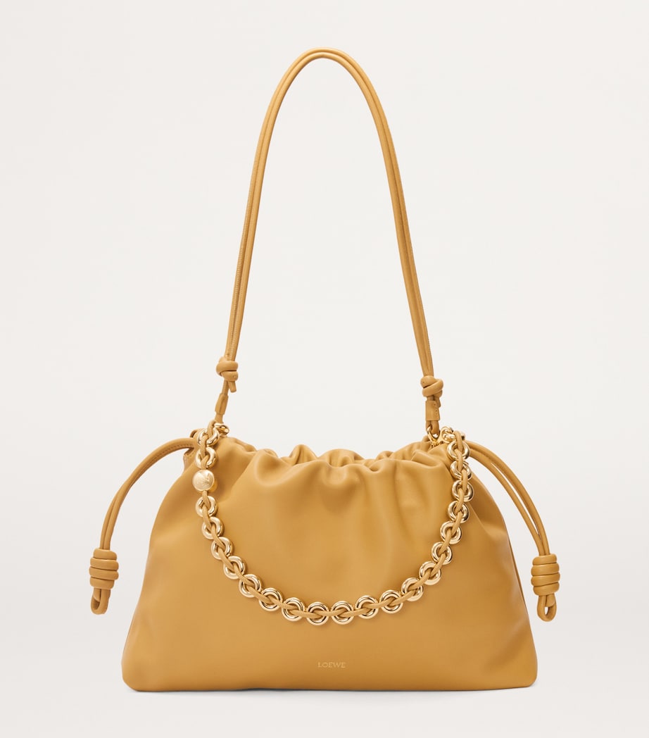 Large Leather Flamenco Purse SAHARA Image 6