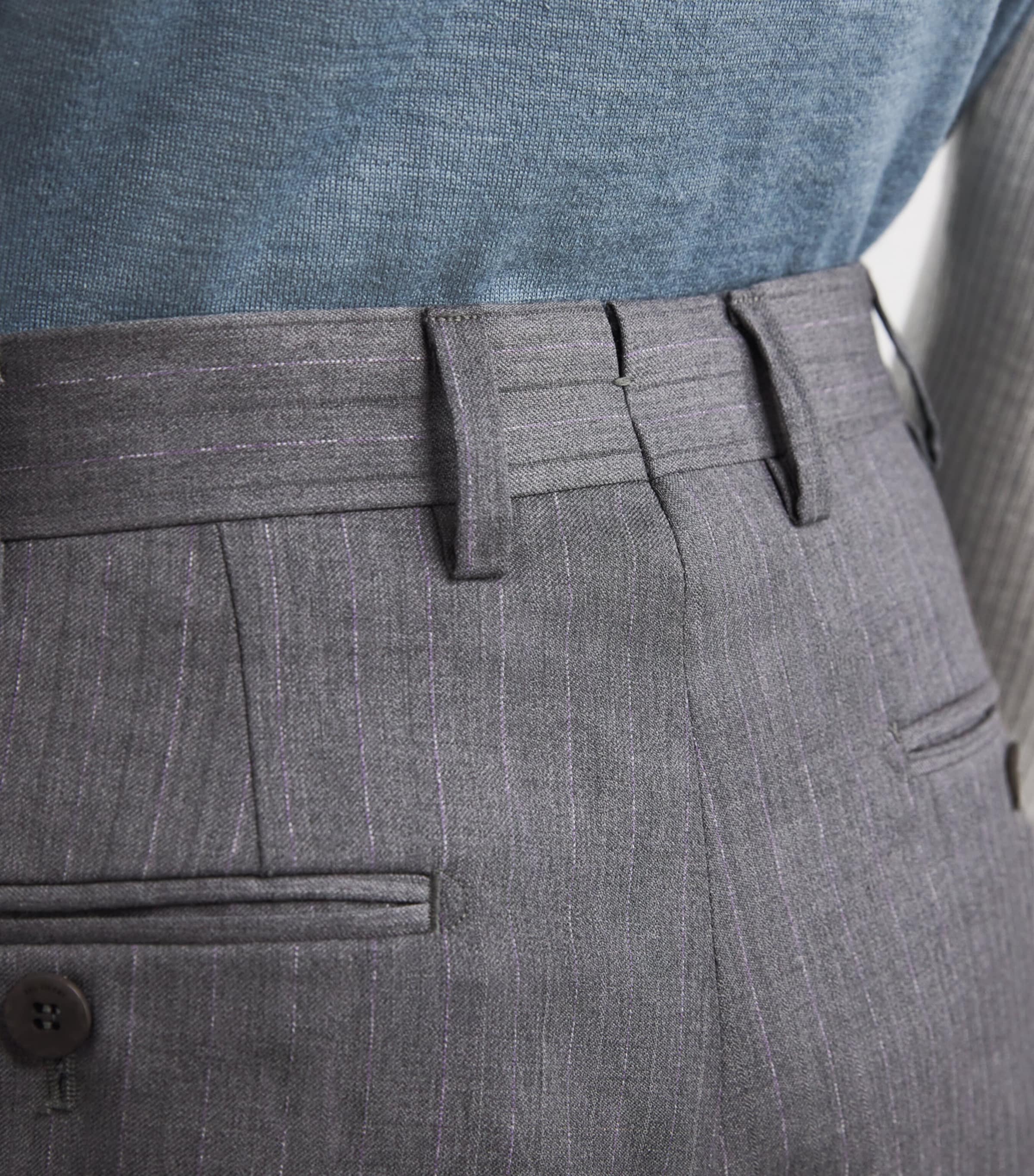 Wool-Blend Blazer 25 GREY Image 8