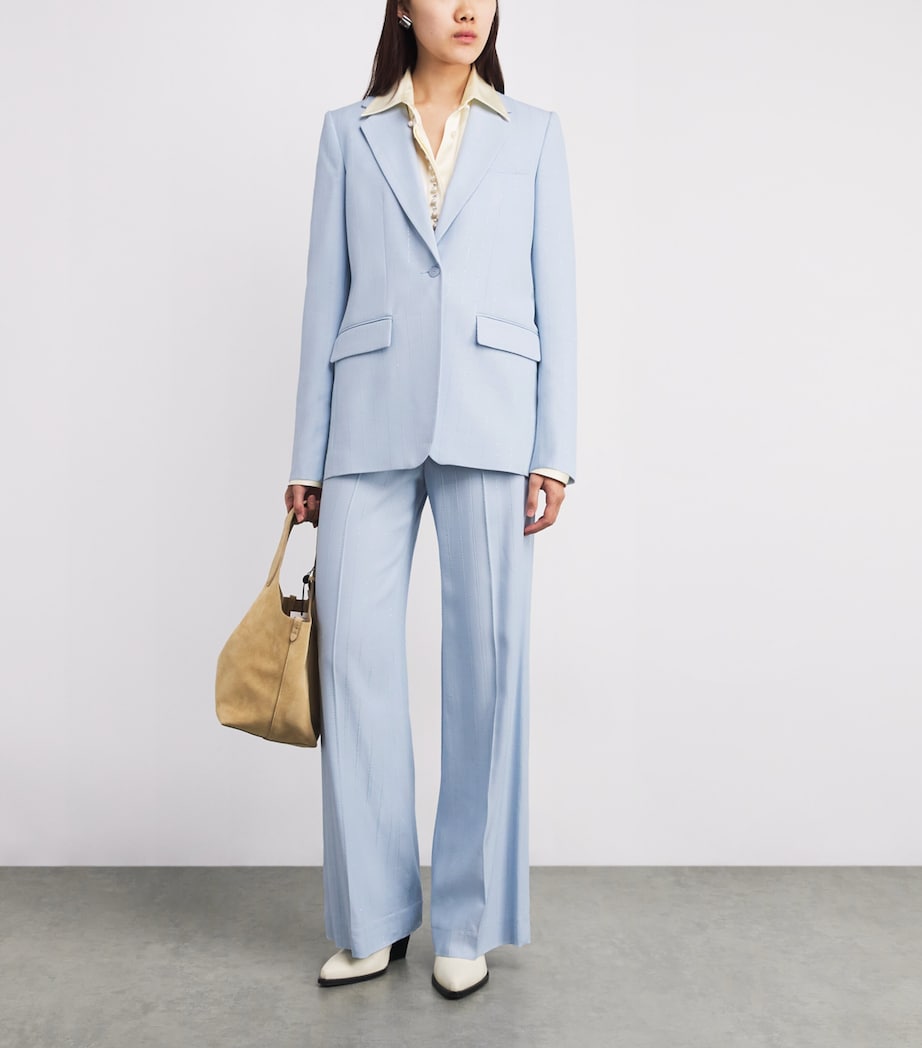 Embellished Blazer SKY BLUE Image 2