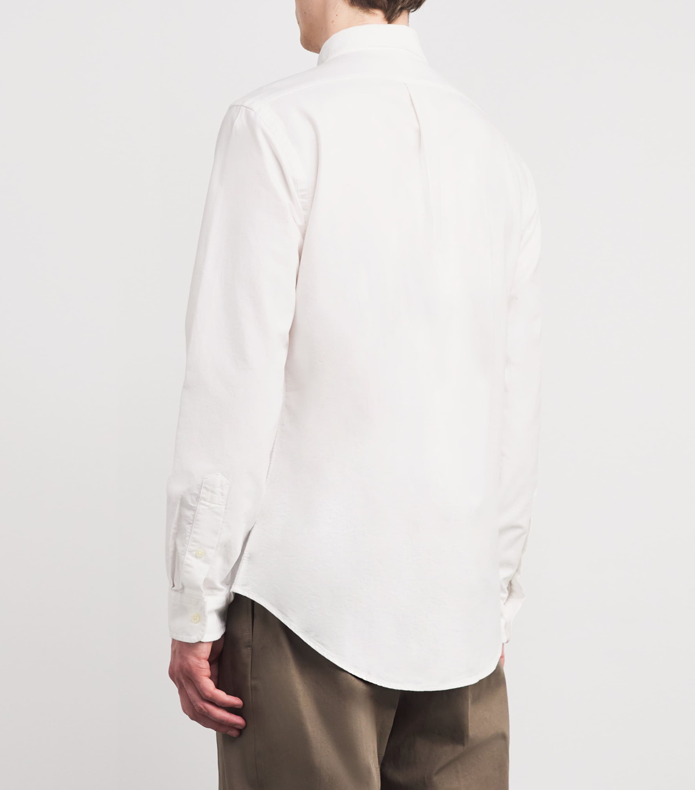 Slim Oxford Shirt WHITE Image 4