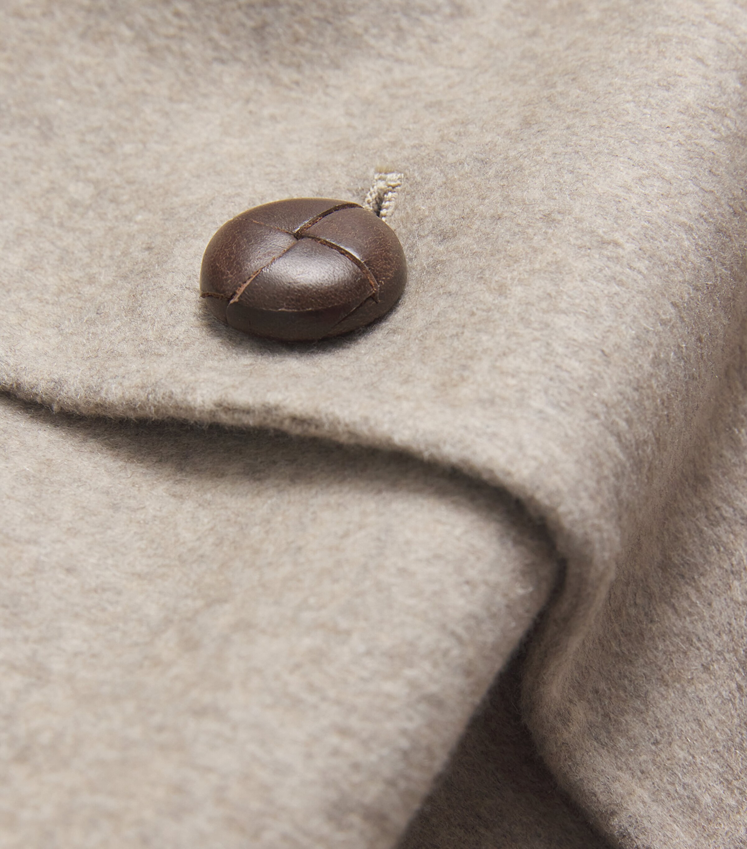 Cashmere Tailored Overcoat MILITARY GREEN Image 5