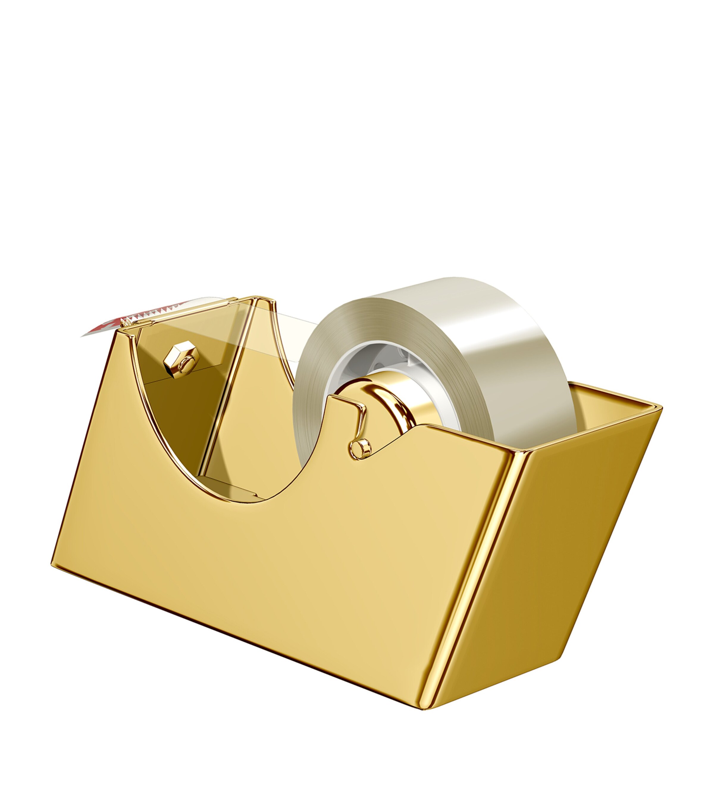 El Casco Gold-Plated Tape Dispenser | Luxury Stationery | Desk Accessories