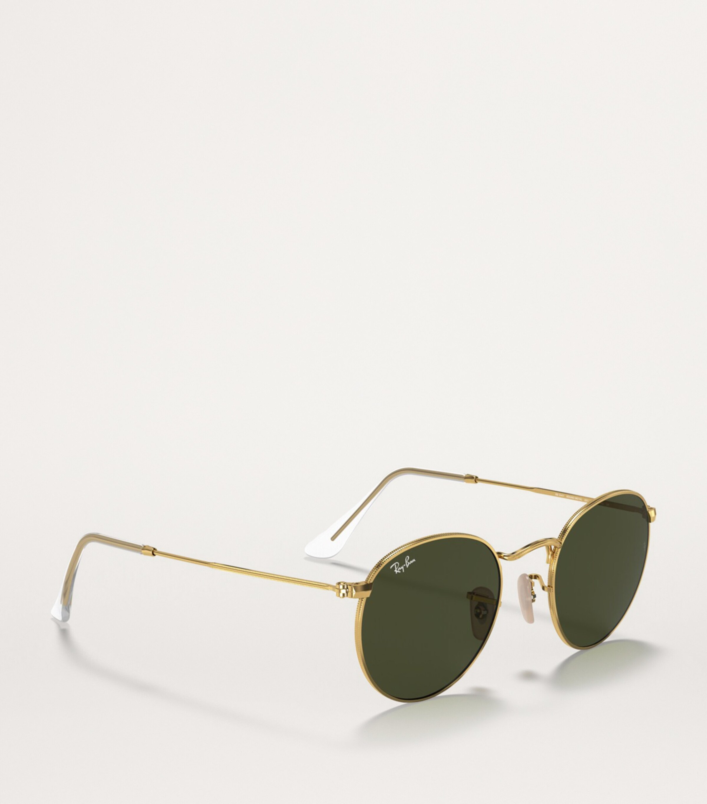 Round Wire-Frame Sunglasses NO COLOUR Image 6