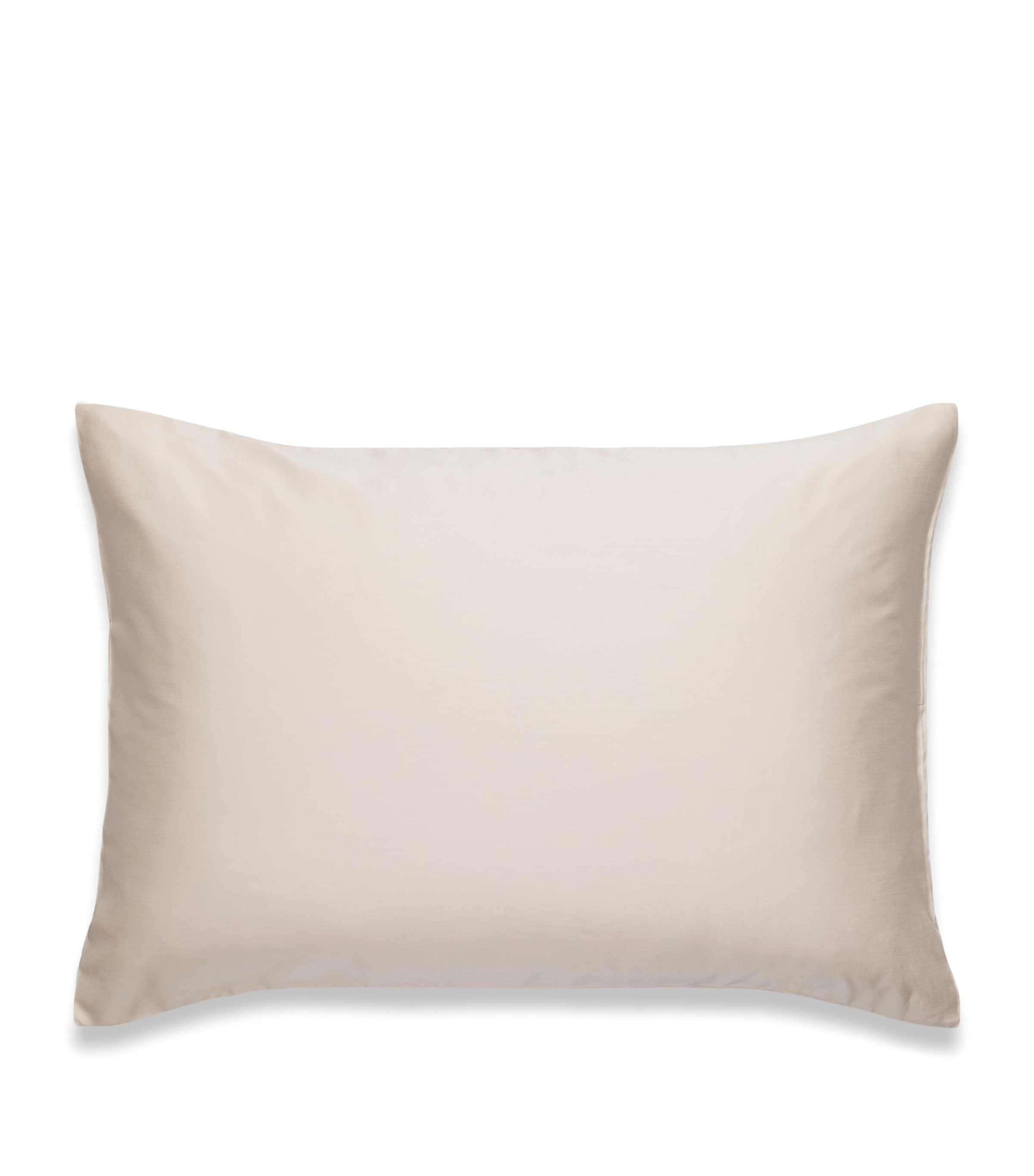 Hamam Organic Cotton Sateen Core Pillowcase Pair (50cm x 70cm) Bone Image 1