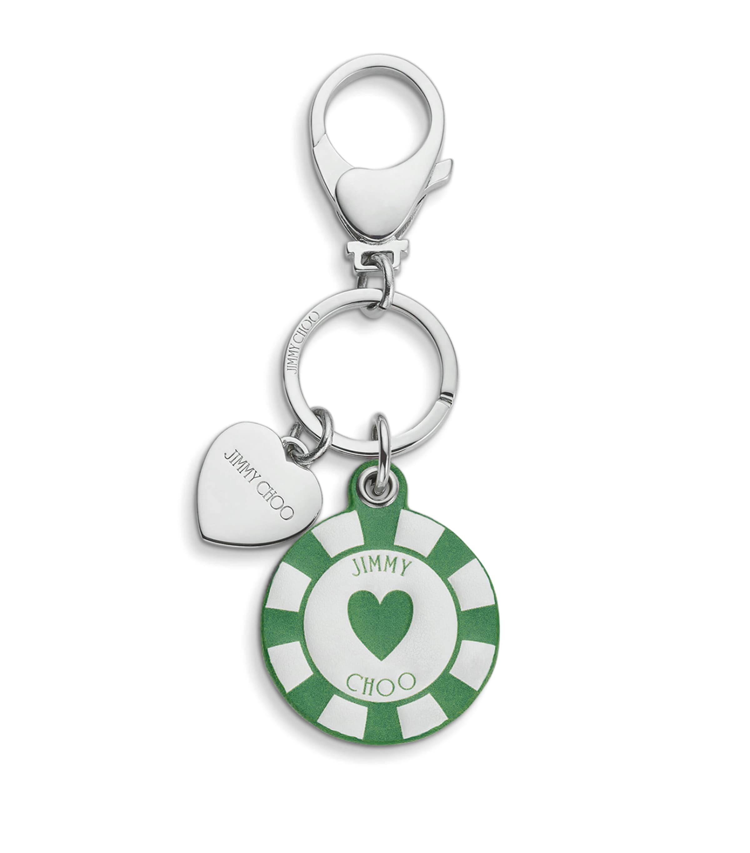 Chip Bag Charm GREEN/WHITE/SILVER Image 1