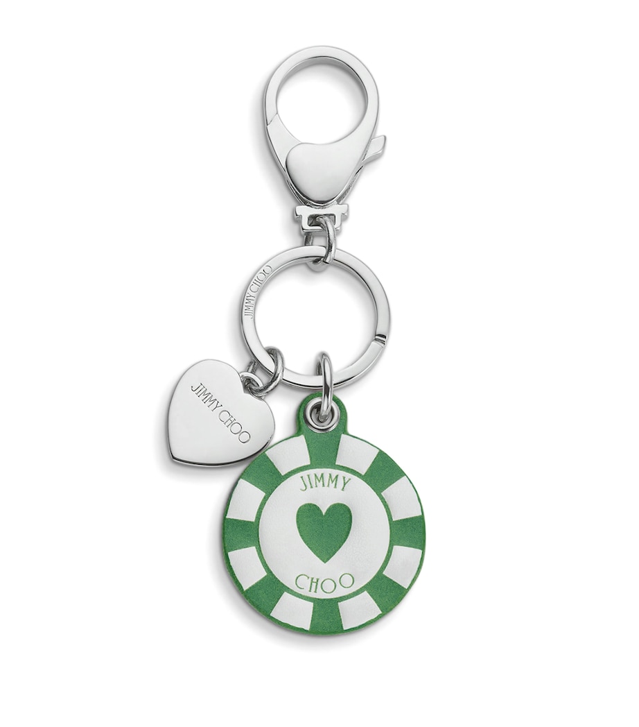 Chip Bag Charm GREEN/WHITE/SILVER Image 1