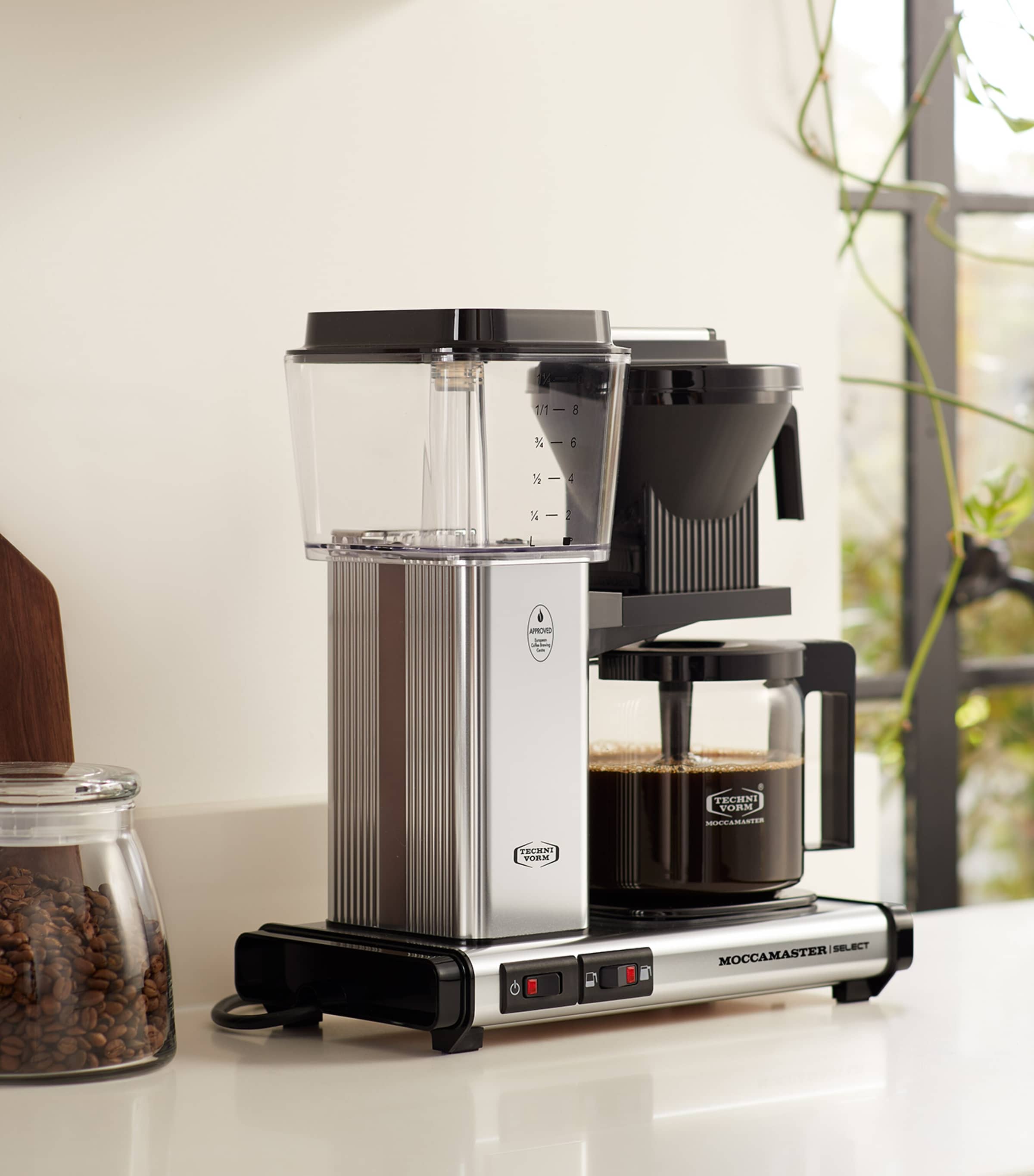 Moccamaster KBG Select Filter Coffee Machine Polished Silver Image 4