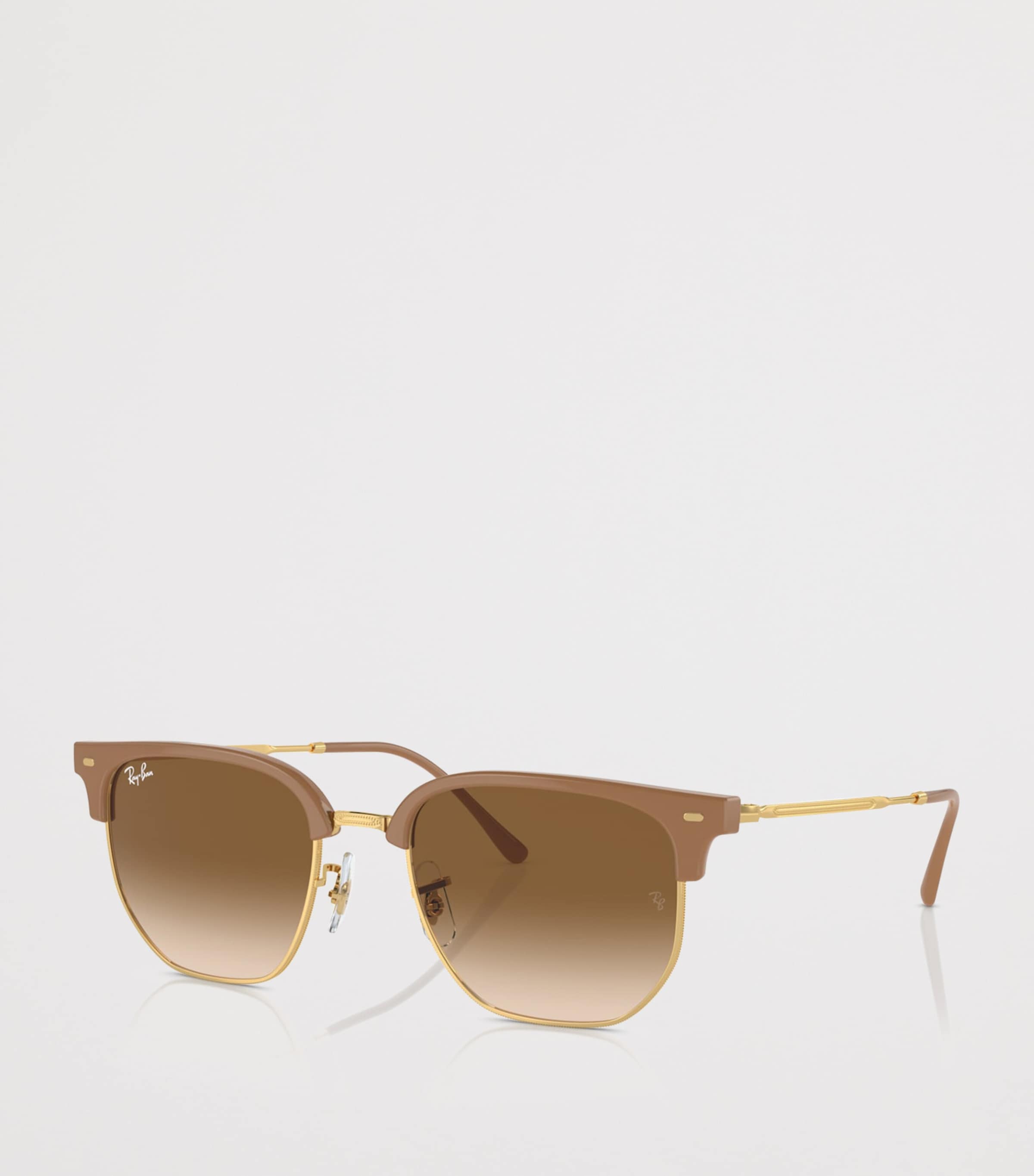 Ray-Ban New Clubmaster Sunglasses Beige Image 2
